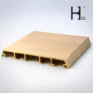 China Fadeless Brass Door Frame , HPB58-3 Brass Casement Window Hardware wholesale
