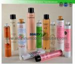 Body Lotion Collapsible Metal Tube , Beauty Empty Aluminum Cosmetic Tubes