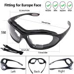 PC Frame Safety Glasses Goggles Prescription Bifocal Safety Glasses +1.0/+2.0/+2