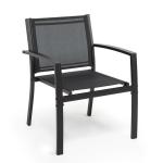 Minimalist Design Style AJUNION 2 Seating Outdoor Furniture for Garden and