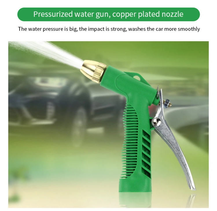 Brass Home Extension Hose High Pressure Garden Water Guns Set Car Washer 3/4 inch Diameter