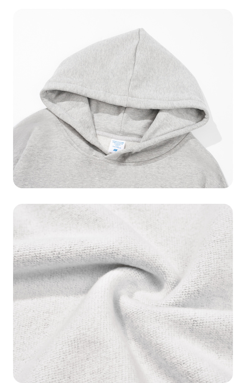 Oem Slim Fit Joggers 350g Supplier Pull Over Tracksuit Mens Pullover Hoody Heavy 85%Cotton Hoodie For Wholesale