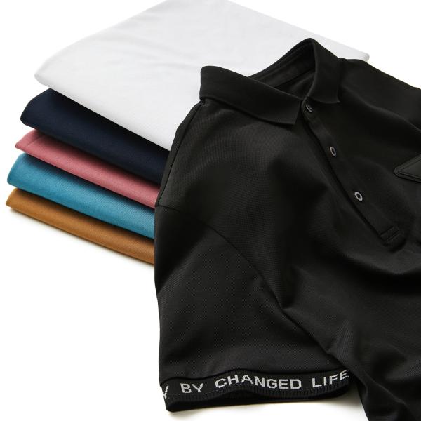 Cotton Custom Logo Embroidered Polo Shirts Dry Quickly Fit Green Printing Performance