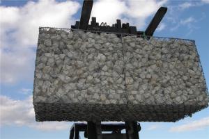 China Hex Galvanised Gabion Baskets 80x100 Wire Mesh Rock Baskets wholesale