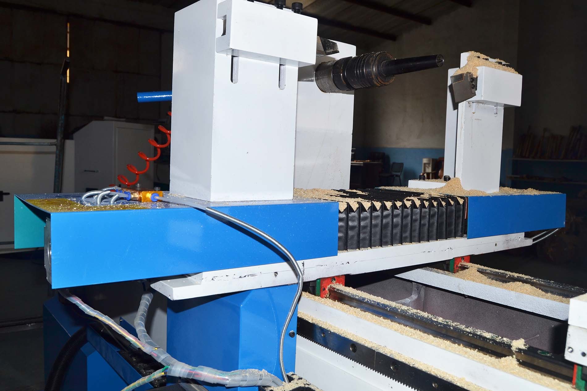 KC1530-D CNC wood lathe wood cnc lathe wood turning lathe