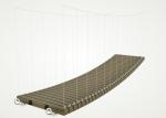 Outdoor Playground Rope Net Bridge Kids Adults Side Protection Net