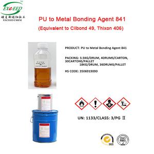 China 841 Polyurethane To Metal Bonding Adhesive Replacement Of Cilbond 49 Thixon 406 wholesale