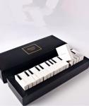 Customized Luxury Piano Shaped Chocolate Gift Packaging Box with Magnetic