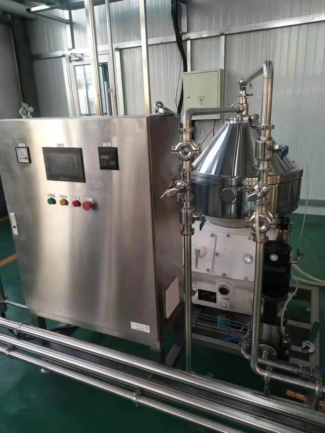 High Performance Disc Stack Centrifugal Craft Beer Separation System