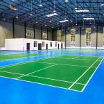 Smooth Or Textured ITF Standard Polyurethane Resin PU Sports Flooring