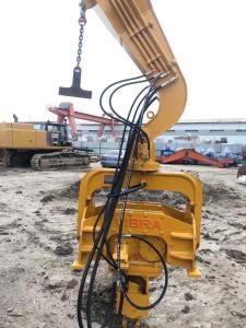 China Construction Site 3200rpm Vibratory Hammer Pile Driver High Reliability wholesale
