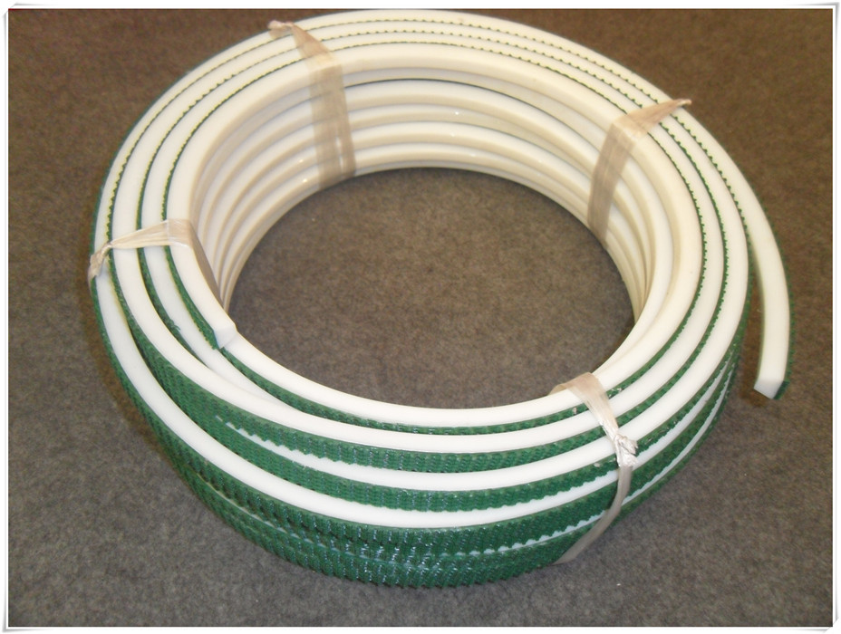Reinforced Super Grip Belt Corrugated Belt with PVC , DIN standard