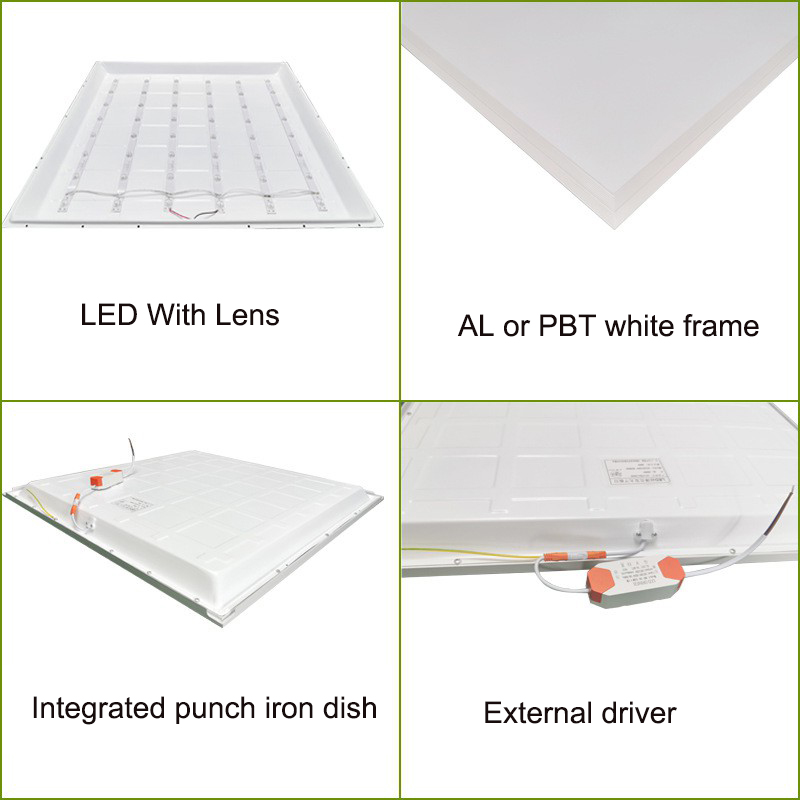 Home Office Lighting Solution SKD CKD Backlight LED Panel 36W 48W 60W in 3000k-6000k