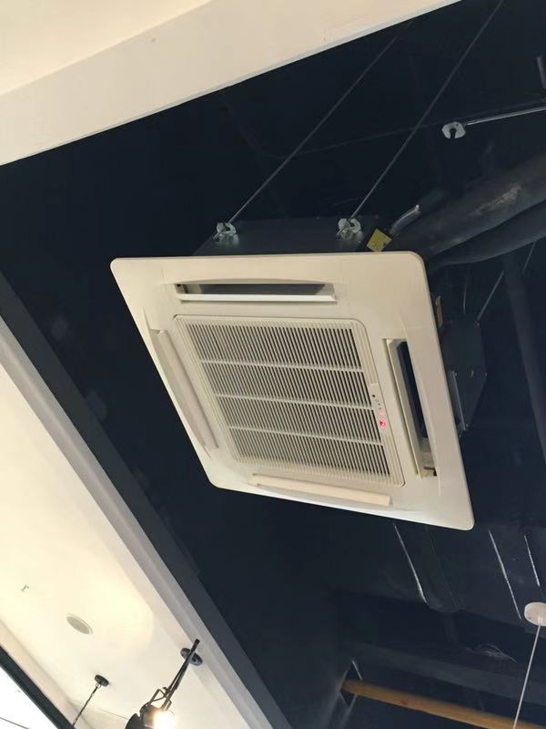 3KW Hotel Cassette Type Chilled Water Fan Coil Unit Air Conditioner FCU