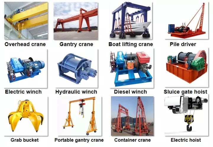 European Double Speed Wire Rope Mini Electric Hoist 59 Ft Lift 3ton 5 Ton 10 Ton Gantry Spare Parts