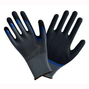 China Hand Protection Nitrile Work Gloves , Washable Breathable Nitrile Gloves wholesale