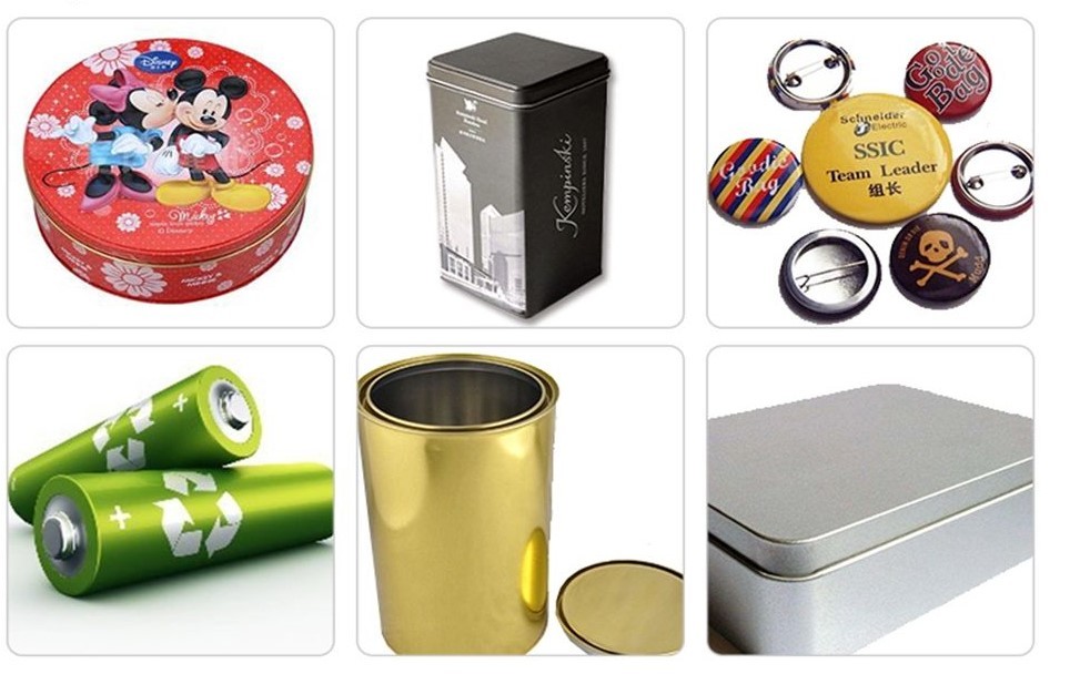 Food Grade Electrolytic Tinplate Sheet In Coil ETP TFS 1.1~11.2g/M2