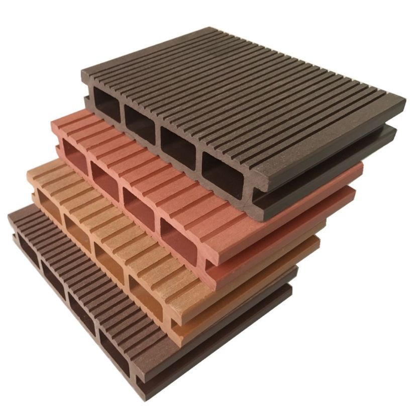 Wood Plastic Composite Outdoor WPC Wood Flooring Decking Tiles