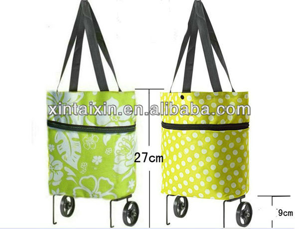 Factory cross-border wholesale shopping mall folding rod bag