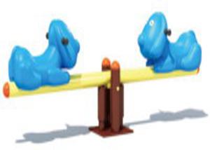 China Commercial Grade Backyard Seesaw Playground Equipment / Outdoor Playground Seesaw wholesale