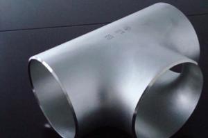 China Schedule 10 Stainless Steel Pipe Fittings Hot Push Tee wholesale