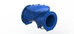 Hydraulic Cushion Swing Flex Check Valve Non Clog Design