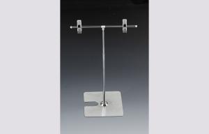 China Shelf Ratail Pop Tabletop Sign Holder , Price Tag Holder Clip 600mm Pole wholesale