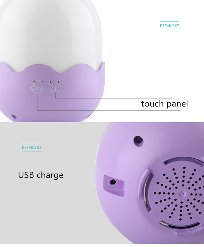 5W Rated Power Aroma Diffuser Humidifier DC5V 117 * 153mm Air Purifier With Colorful Lights