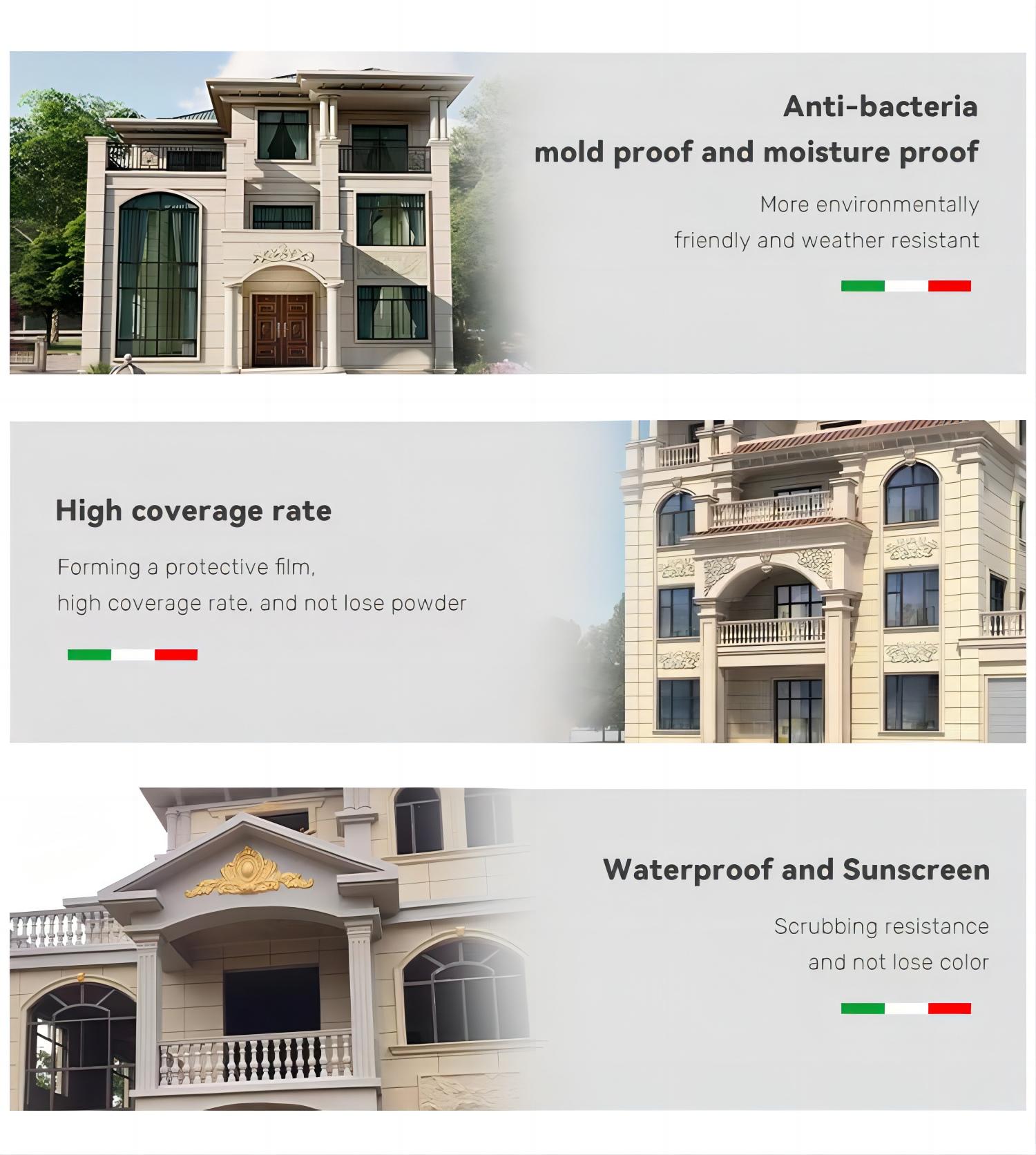Various Colors Stone Effect Liquid Coating Marble Chip Paint for Decorative Granite Stone