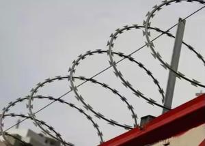 China Excellent Concertina Razor Barbed Wire Security Deployment Barrier wholesale