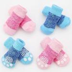 Factory Selling Nice Quality Cute Pet Socks Multi-Pattern Dog Socks Warm