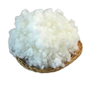 China Low Melt Polyester Staple Fiber 2D*51MM Black Color For Hard Cotton Low Carbon Content wholesale