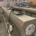 PLC 630mm PPR Polyethylene Pipe Production Line Vacuum Forming