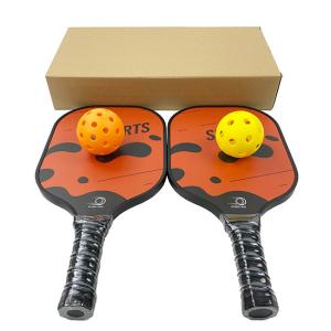 China PU Pickle Ball Paddle PP Honeycomb Fiberglass Pickleball Paddle wholesale