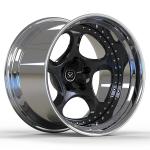 Porsche 997 5x130 Big Lip 5x130 19 Inch Wheels Polish 2 PC Forged Staggered