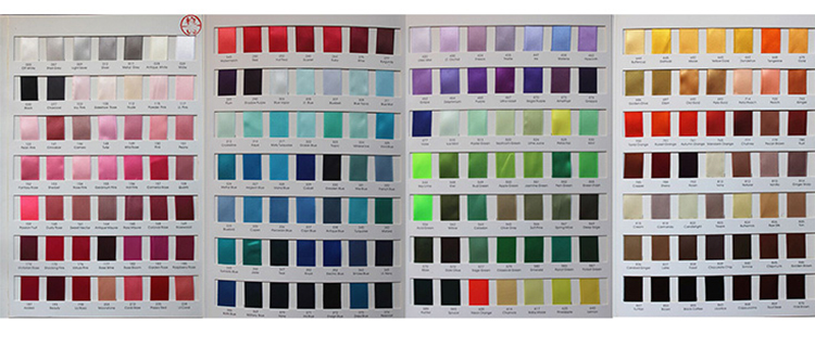 Smooth Decorative Satin Ribbon 25MM Width Luster Style Customized Color
