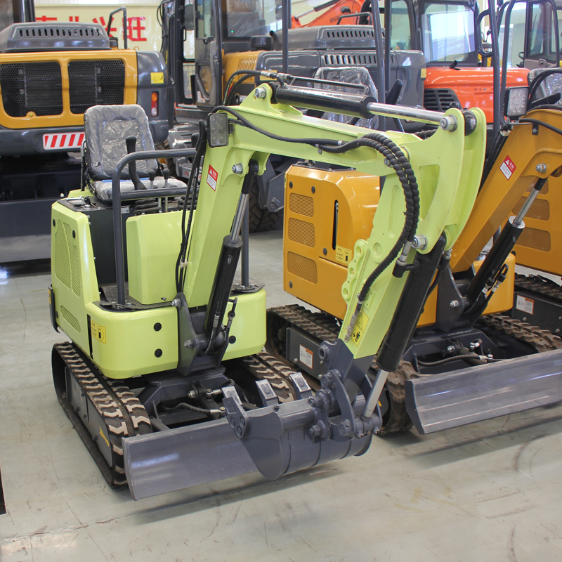 Digging Depth 2200mm Mini Tractor 2 Ton Crawler Digger Micro Excavator