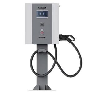 China Column Design DC Fast Charger For EV , 20kW 30kW 40kW Electric Vehicle DC Charger wholesale