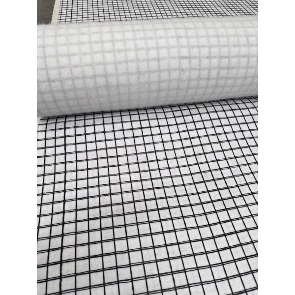 PET FG Geogrid Thermal Bonding Nonwoven Fabric Composite Geogrid Reinforced Slope Subgarde