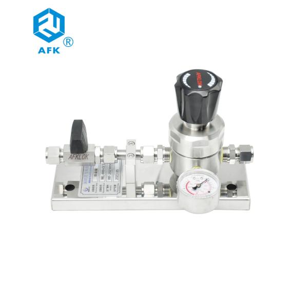 Corrosion Resistant Auto Changeover Gas Manifold Stainless Steel For Industrial