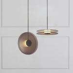 Modern Round Color Pendant Light Bedside Dining Living Room Bedroom Eclipse