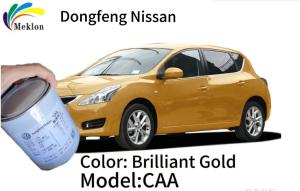 China Brilliant Gold Refinish Car Paint Repair UV Resistant Weatherproof wholesale