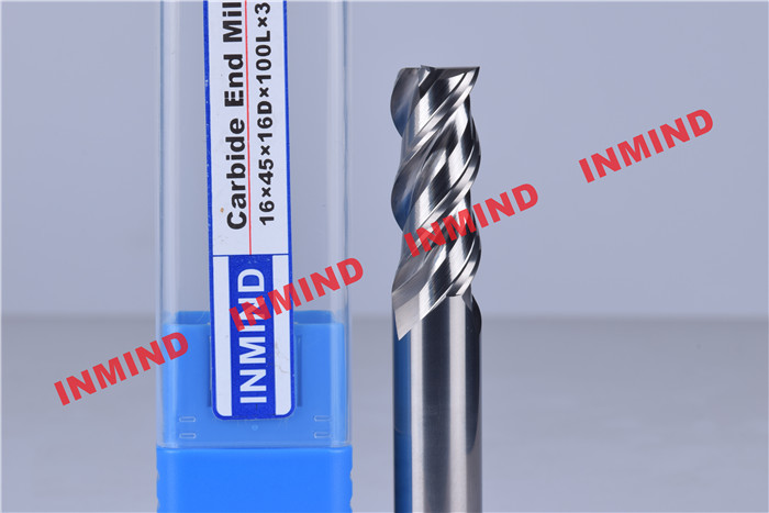 Dia 1 - 20 mm Milling Bits For Aluminum , Highly Polished End Mill Drill Bits