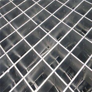 China Heavy duty Steel grating on the plug, press locked grating wholesale