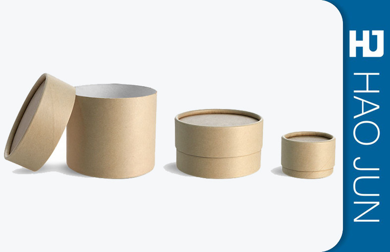 100% Recycled Round Cardboard Tube Containers For Gift Package , Free Sample