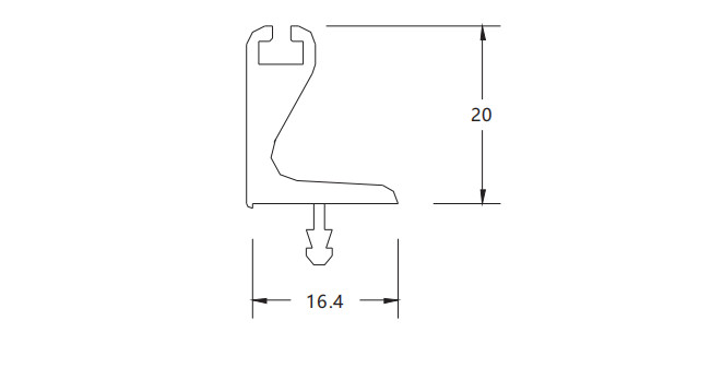 Sliding Decorative Door Commercial Aluminum Door Handles