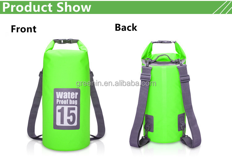 Durable Diving Dry Bags Waterproof Bag, Full Print Floating Ocean Pack Dry Bag