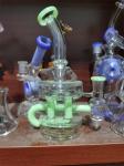 Heady Dab Oil Rig Bongs Smoking Water Pipes 10 Inch With 14mm Bowl