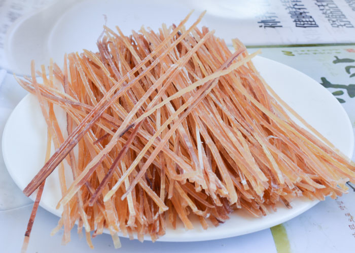 Fin Seasoned Squid Wing Sliver Strip Korean Market Ready To Eat Healty Food