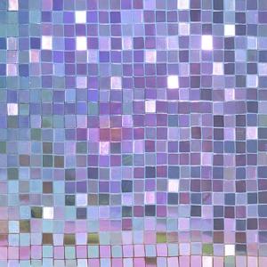 China Dichroic Squares Self Adhesive Decorative Window Glass Film Anti Glare wholesale